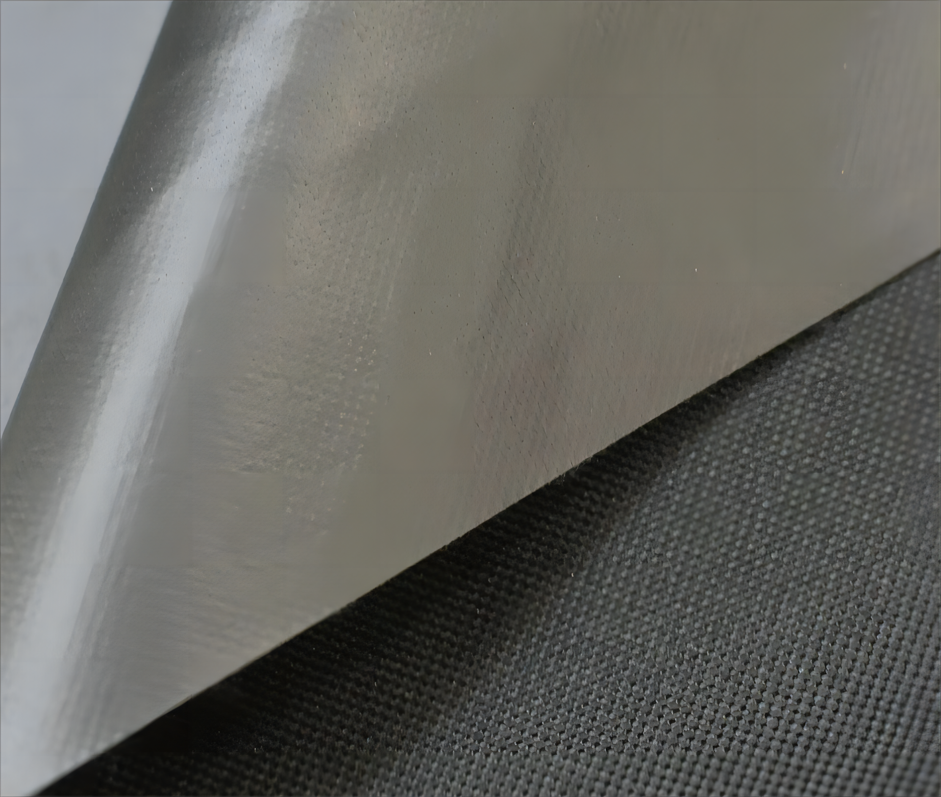 polyester with waterproof PVC backed cover