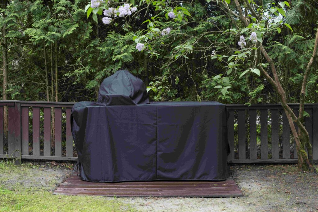 Island cover, outdoor kitchen cover